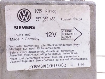 357959656 MODUL AIRBAG VW PASSAT VARIANTA B3/B4 3A5 35I 55KW