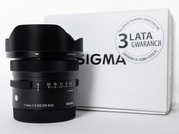 SIGMA C 17/4 DG DN | L-mount |Kompaktowy szeroki kąt