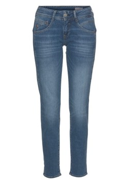 Herrlicher Dopasowane jeansy niebieski Jeansowy wygl\u0105d Moda Jeansy Dopasowane jeansy 