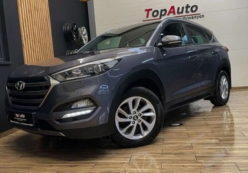 Hyundai Tucson III SUV 2.0 CRDI 136KM 2016 Hyundai Tucson 2.0 CRDI MANUAL bezwypadkowyGWARANCJA perfekcyjny 2.0