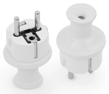 WTYCZKA PROSTA 16A z/u UNI-SCHUKO IP44 WT-40H