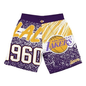 Spodenki do koszykówki Mitchell Ness NBA LA Lakers