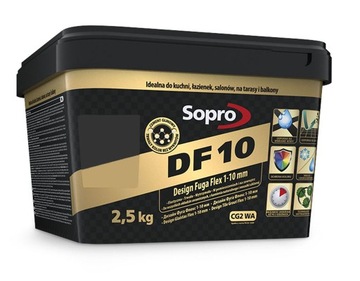 SOPRO DF10 2,5 кг ЗАТИРКИ ЦВЕТА + БЕСПЛАТНО