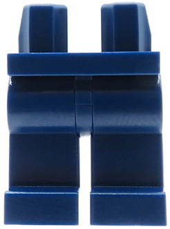 Lego nogi / nóżki - ciemno niebieskie 970c00