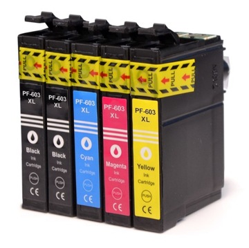 5x Tusz do EPSON 603XL XP-3100 WF-2810DWF XP-2100