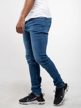 Брюки CROLL MUSTACHE SLIM JEANS Синий 34