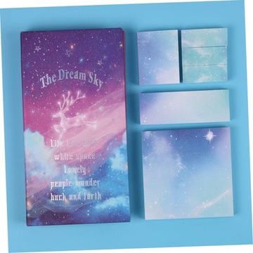 1 комплект флажков с липкими страницами, липкие лепестки цветов, липкие блокноты