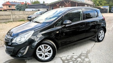 Opel Corsa D Hatchback 5d Facelifting 1.2 Twinport ECOTEC 85KM 2013 Opel Corsa 1.2i 85PS OPŁACONY Bezwypadkowy Serwis, zdjęcie 1