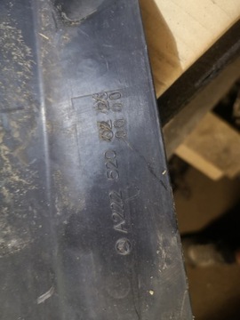 KRYT PODVOZKU MERCEDES TŘÍDA S W222 FACELIFT 18R A2225200000 A2225200223