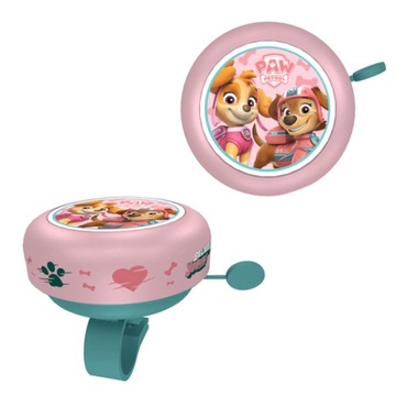DZWONEK ROWEROWY DLA DZIECI DZWONEK DO ROWERU Psi Patrol