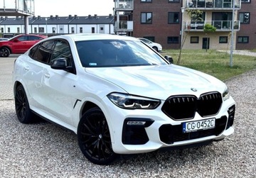 BMW X6 G06 M SUV 3.0 M50d 400KM 2020 BMW X6 Salon Polska X6 M50 d 400 KM Night Vision 3.0 Diesel 400KM, zdjęcie 9