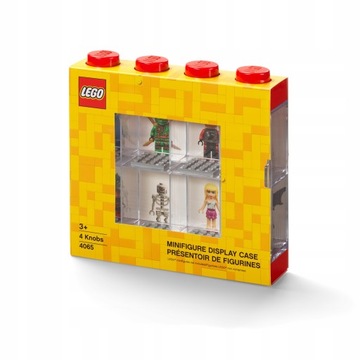 Pojemnik Sorter Pudełko Gablotka na figurki ludziki LEGO 4065