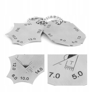 Калибровая линейка Двухкомпонентный манометр