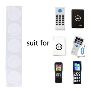 НАКЛЕЙКИ, NFC-ТЕГИ 13,56 МГЦ ДЛЯ ЗАПИСИ, 50 ШТ.