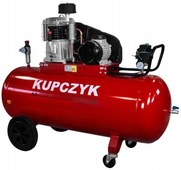 Kompresor Sprężarka 270 Litrów KK 590/270 Kupczyk