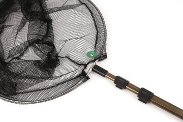 Подсак рыболовный 3,30, телескопический круглый FL 335 см, складная корзина