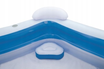 BESTWAY 54153 * НАДУВНОЙ САДОВЫЙ БАССЕЙН 213x206см * 2 СИДЕНЬЯ 2 ПОДУШКИ
