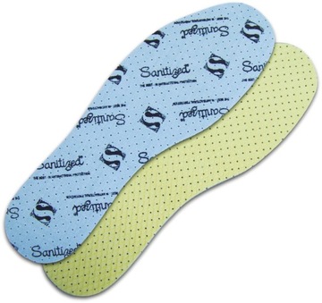 WKŁADKI PRZECIWPOTNE DO BUTÓW ZAPACH ZAPACHOWE 43/44