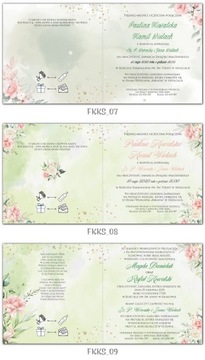 Приглашения на свадьбу в деревенском цветочном стиле