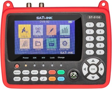 Miernik Combo Satlink ST-5150 DVB-T2/C/S2 etui