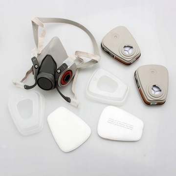 ПРОТИВ ПОЛУМАСКА 6200 НАБОР 7 ШТ.