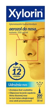 Xylorin, aerozol do nosa, 18ml