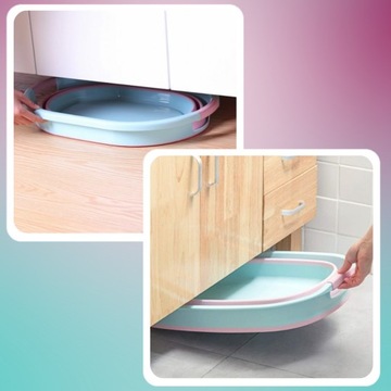 СКЛАДНАЯ КОРЗИНА ДЛЯ БЕЛЬЯ, СКЛАДНАЯ СИЛИКОНОВАЯ ЧАШКА