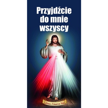 Baner obraz na ołtarz procesja dekoracja BOŻE CIAŁO 2x1m 9