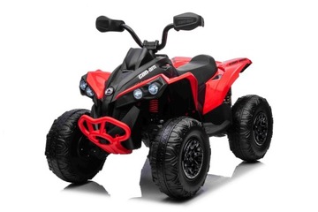 Большой аккумулятор Quad Maverick CAN-AM ATV 4x200W 24V7Ah Красный