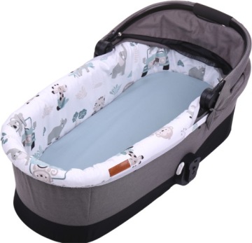 Вкладиш для візка люльки + простирадло набір BABYMAM