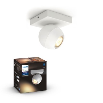 PHILIPS HUE Reflektor sufitowy lampa Buckram biały