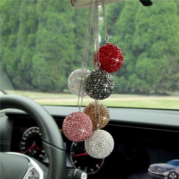 АВТОМОБИЛЬНЫЕ АКСЕССУАРЫ BLING DECOR С ЗЕРКАЛАМИ ЦИРКОНИЯ