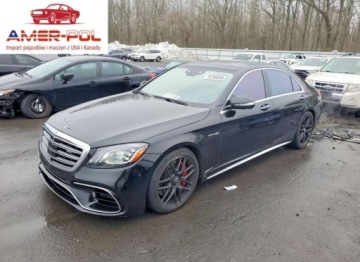 Mercedes Klasa S W222 2019 Mercedes-Benz Klasa S 63 AMG 4Matic 2019 4.0 Benzyna 603KM