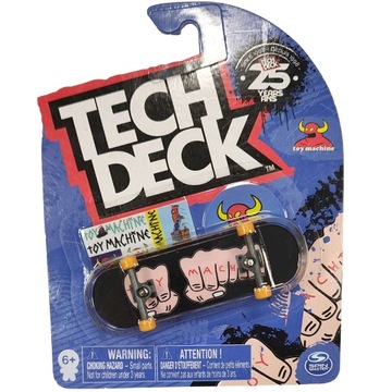 TECH DECK DESKOROLKA FINGERBOARD TOY MACHINE RĘCĘ + NAKLEJKI