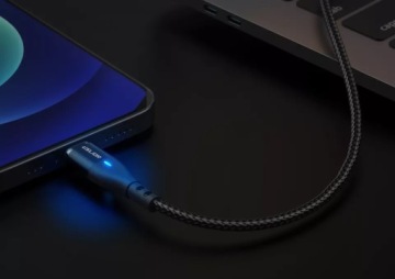 МАГНИТНЫЙ КАБЕЛЬ 1М БЫСТРАЯ ЗАРЯДКА 3А USB C