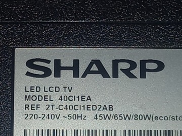 TP.MS6683.PB715 с телевизором SHARP 40ci1EA