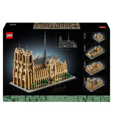 LEGO Architecture Нотр-Дам в Париже 21061