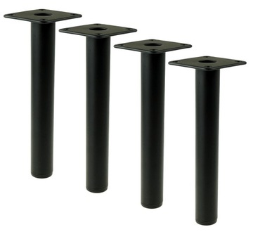 4x Noga fi25 nóżka meblowa czarny mat 18 cm