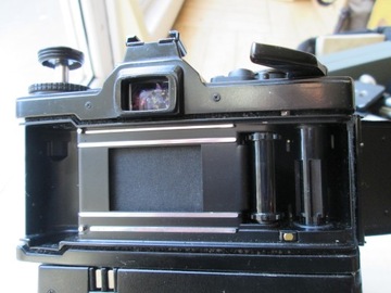 Фотоаппарат Olympus OM-4 с мотором и фокусировочным экраном