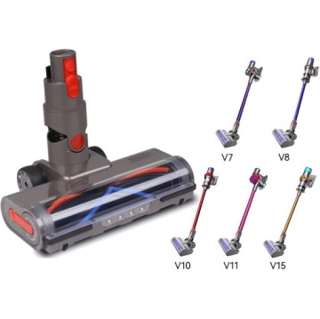 МЯГКИЙ TURBO LED ЭЛЕКТРИЧЕСКИЙ ПЫЛЕСОС ЩЕТКА ДЛЯ DYSON V7 V8 V10 V11 V15