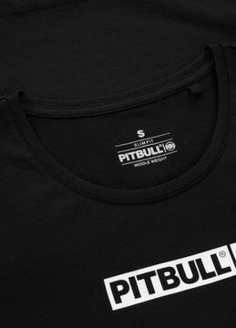 Damski Longsleeve Pitbull Slim Fit Hilltop Koszulka z Długim Rękawem