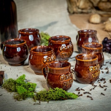 КРУЖКА ДЛЯ МОЛЛИРОВАННОГО ВИНА, ВИНО 250мл