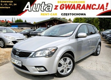 Kia Ceed I Hatchback 5d Facelifting 1.6 CRDi WGT 90KM 2010 Kia Cee&#039;d 1.6D OPŁACONY Bezwypadkowy Klimatronik