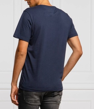 TOMMY JEANS HILFIGER GRANATOWY T-SHIRT BASIC