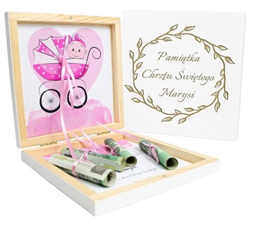 СВЯТОЕ КРЕЩЕНИЕ СУВЕНИРНАЯ ПОДАРОЧНАЯ КОЛЕНА ДЛЯ РЕБЕНКА С ГРАВИНОЙ