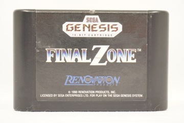 Final Zone Sega Genesis NTSC/U box bez instrukcji