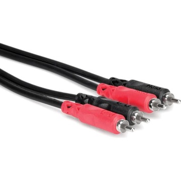 HOSA CRA-203 - kabel 2x wtyk RCA - 2x wtyk RCA