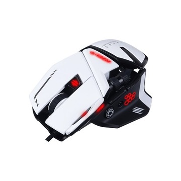 Mysz przewodowa Mad Catz R.A.T. 6+ White