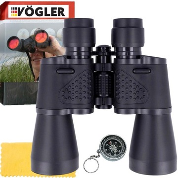 MOCNA LORNETKA TURYSTYCZNA MYSLIWSKA ZOOM 10x50 PREMIUM PREZENT
