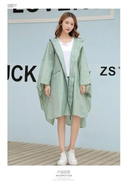 Мода Aldult легкий полиэстер водонепроницаемый длинный плащ женский дождь